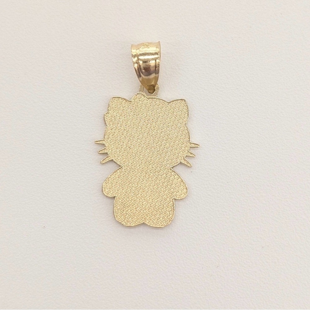 10kt Real Gold Hello Kitty Pendant - Picture 10 of 11